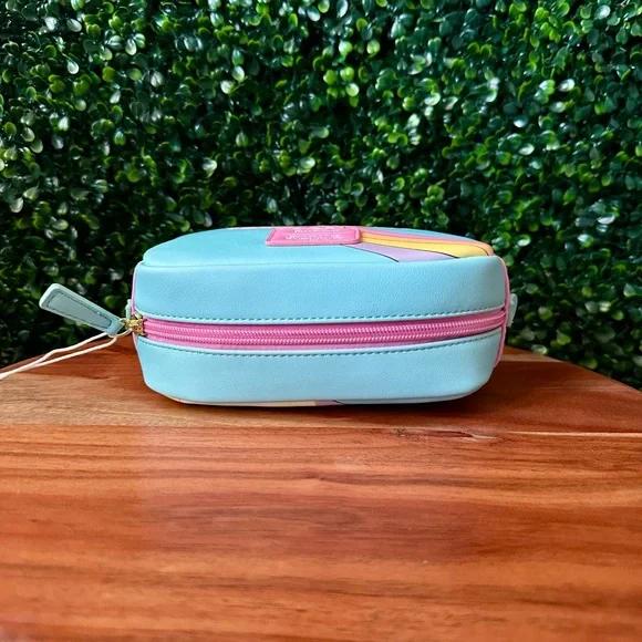 Loungefly Strawberry Shortcake Rainbow Strawberry & Friends Cosmetic Bag - Picture 6 of 6